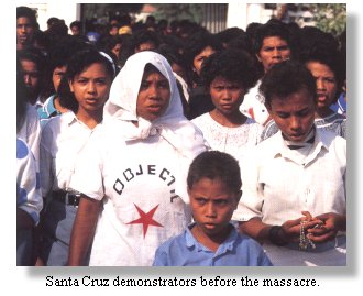 Santa Cruz demonstrators