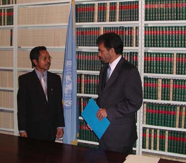 East Timor becomes a State Party to International Criminal Court. September 6, 2002.