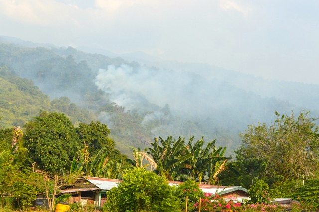 West Papua haze