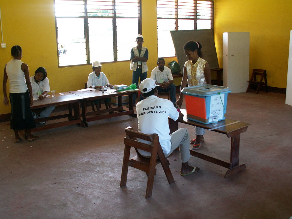 Viqueque votes.