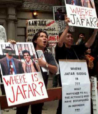 Demonstration for Jafar Siddiq Hamzah